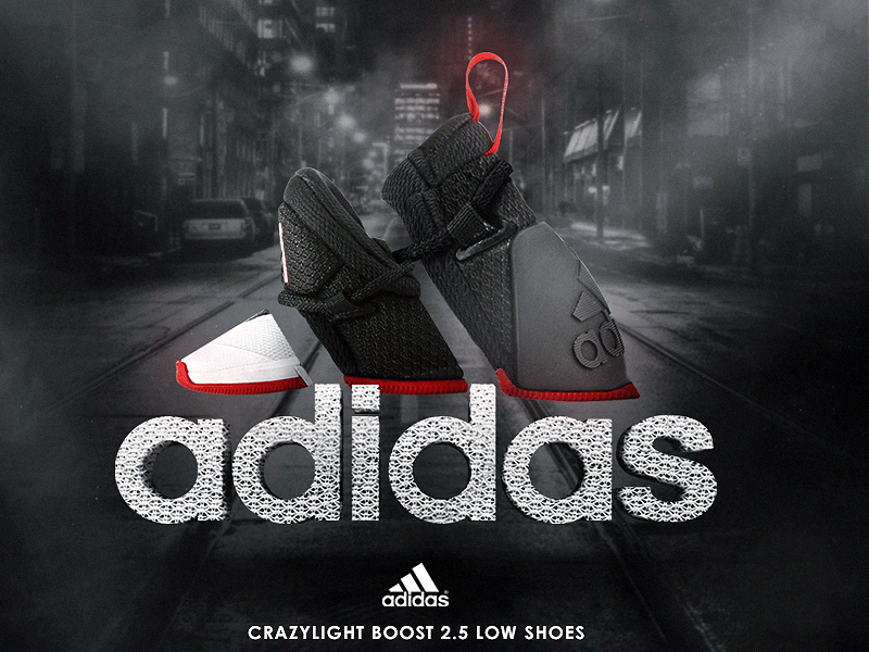 Adidas Logo Shoe Manipulation ad adidas design logo manipulation shoe