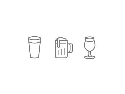 #PieCons: Beer beer brew brewery icon logo pie vector