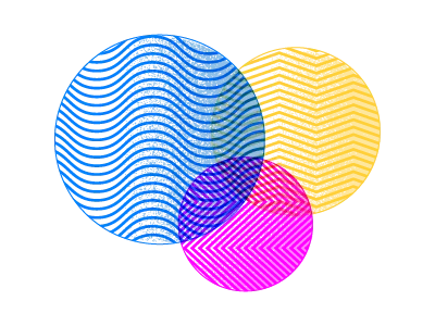 Venn Diagram pattern texture venn diagram