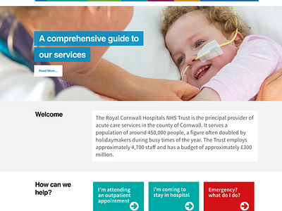 Corporate Healthcare Website corporate design graphics healthcare responsive web website