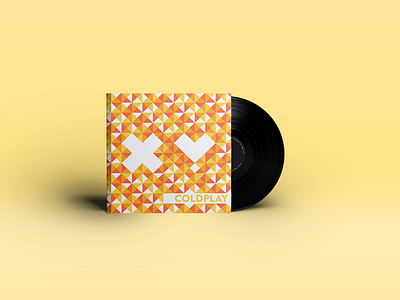 Coldplay - X an Y album albumcover band coldplay cover graphicdesign music rock songs vinyl