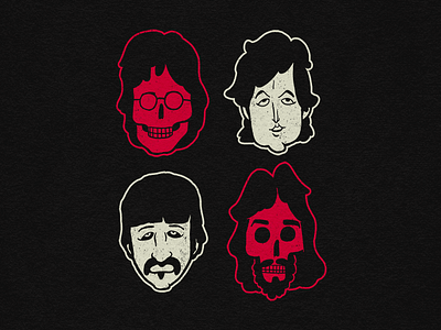 The Rhythm of Life and Death beatles death harrison lennon life mccartney music nature rock starr t shirt