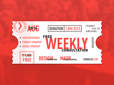 Free Design Consulting - Sparklin android experience free interactive interface ios mobile ticket typography ui ux website