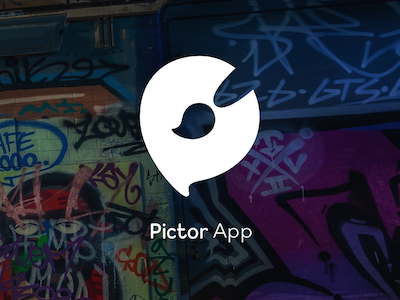 Pictor V2 art artist logo paint