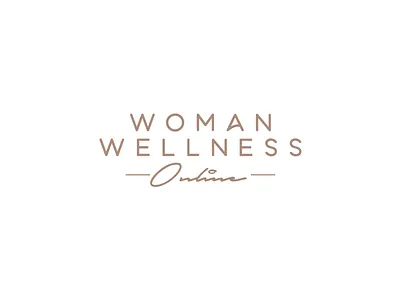 Woman Wellness Online beautiful beauty branding class clean lifestyle logo media online spa wellness woman