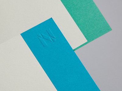 N Emboss branding detail emboss identity. logo offset print