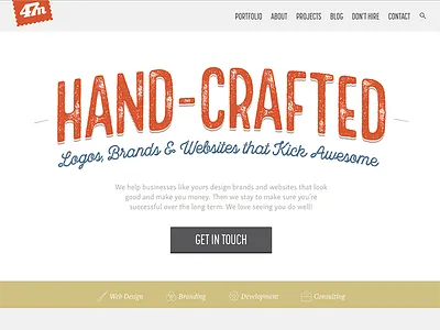 Welcome to the new FortySeven Media design handcrafted launch simple