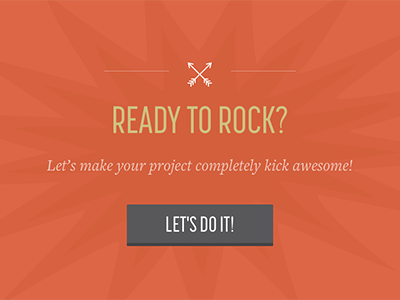 Action Callout design handcrafted launch simple