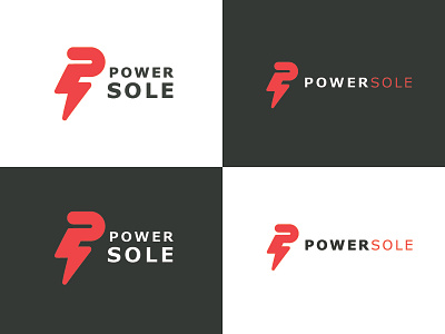 Power Sole Logo branding designer philippines power sole ui ux web