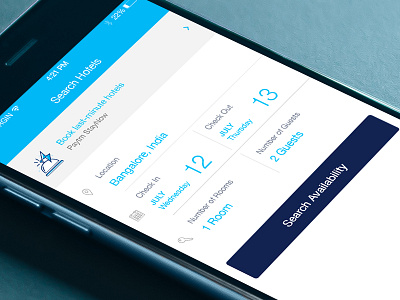 Search Hotels hotels ios search ui
