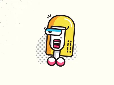 Bimbo bimbo blond girl illustration line