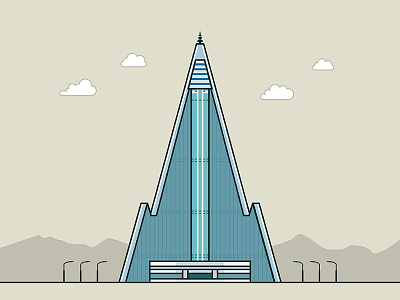 Pyongyang building design ui