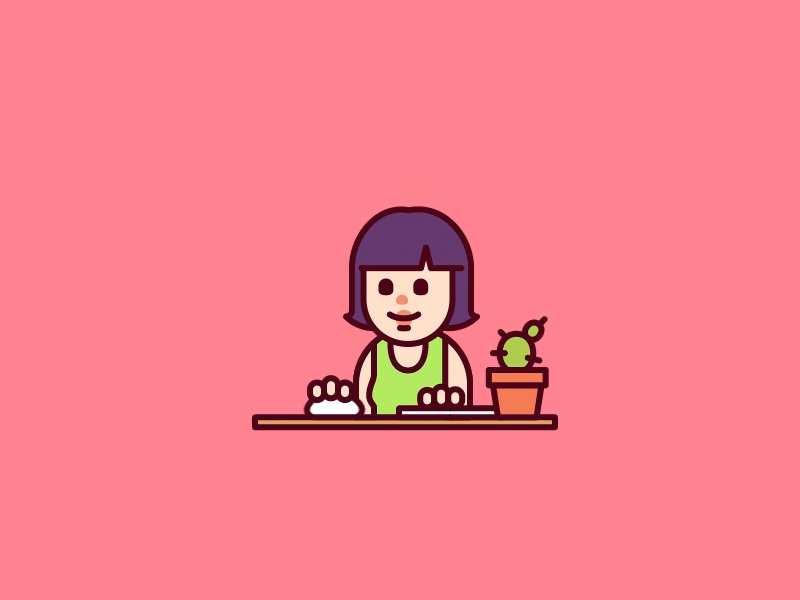 A designer’s life #2 ae after effects animation designer funny gif job life transition ui