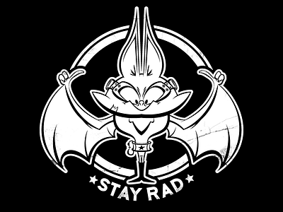 Stay Rad Shirt illustration illustrator shirt shirt design