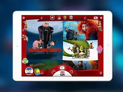 Telecine Play Zone iOS Game game ios kids play telecine