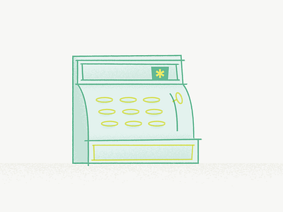 Shop illustration illustrator register shop spot texture vector