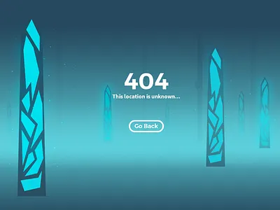 Daily UI #8 - 404 Page 404 404 page 404 screen blue daily ui forest illustration ui ux
