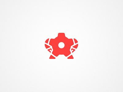 Gear Robot Logo gear logo robot