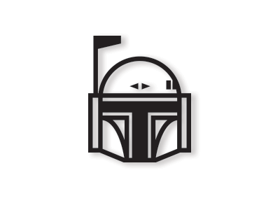 MandalorianHelmet boba bounty fett helmet hunter icon star illustration mandalorian vinyl wars
