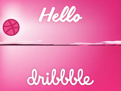 hello! debut hello illustration invitation