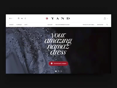 YAND dress ecommerce