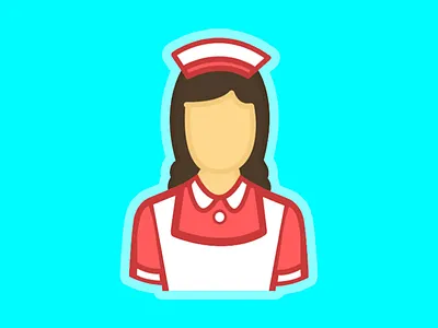 Housekeepers - Logo app clean cleaner female housekeeper icon logo maid person service web