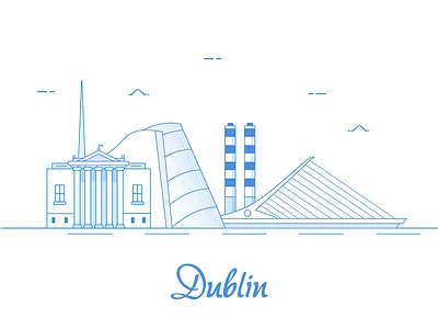 Dublin Illustration Sketch App dublin illustration line sketch sketch app