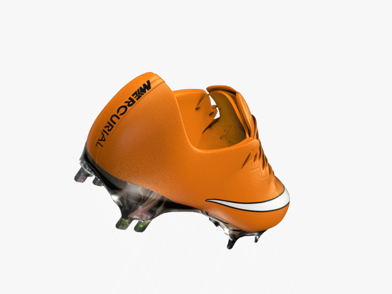 Nike Mercurial 3d cinema 4d motion graphics nike