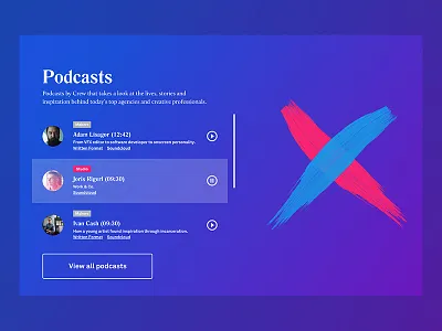 Crew Backstage (Podcasts) crew podcast soundcloud