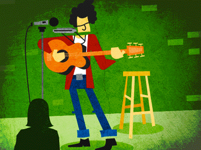 How to Get Really Big bands illustration rock