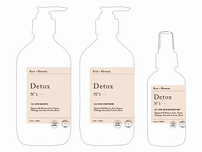 Packaging Study 1 beauty branding design packaging