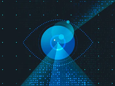 Sphinx code data eye light pyramid texture