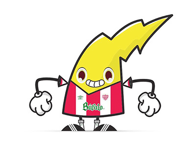 mascota necaxa character design draw futbol illustration ilustracion necaxa soccer