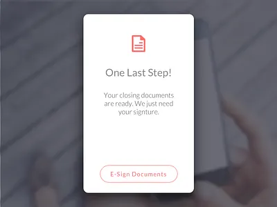 In App Mobile Alert alert in app minimal notification ui design