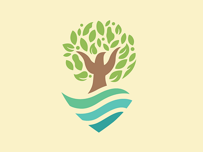 Diverse Tree pt. 2 growth illustration leaf leaves logo design plant tree trunk water