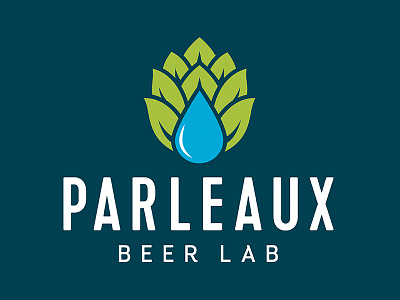 Parleaux Beer Lab Logo beer logo new orleans vector