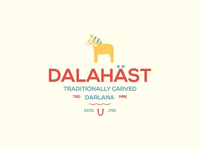 Dalahäst design horse sweden