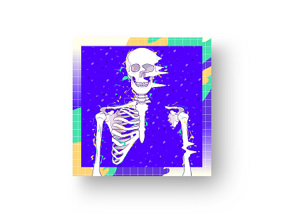 Acid Death acid lsd skeleton skull