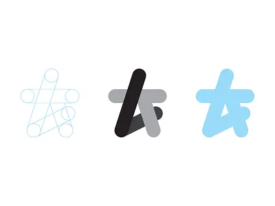 Any thoughts on LT monogram? image logo monogram sketch star start