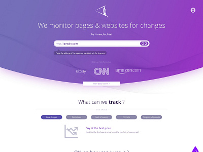 Track That Site | V1 changes desktop differences light sketch tracking