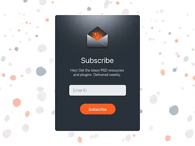 Subscribe UI 026 dailyui subscribe