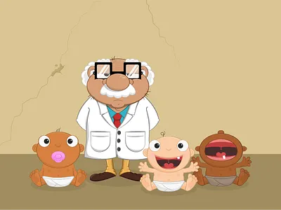 Baby Business annoyed baby business cartoon crying diapers doctor happy sad shocked