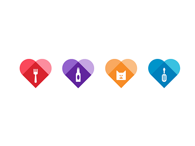 Hearts & Icons heart icons