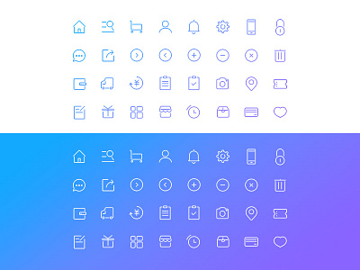 Minimal icon set - E-commence theme e commence icon minimal