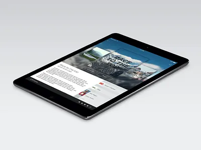 Boovi - Chapter Details clean details ios ipad magazine menu mobile publishing tablet ui ux video