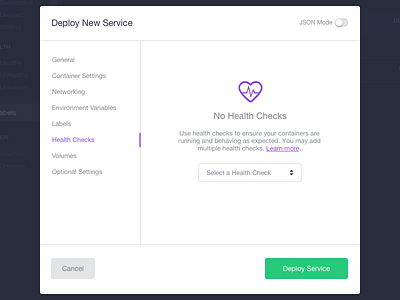 DC/OS Empty States app dcos empty state interface mesosphere modal ui