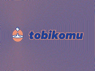 飛び込む branding identity jump in logo mark minimal nfk norfolk process product reduction tobikomu