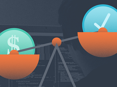 Cost Benefit Analysis Illustration blog illustration vector worthwhile