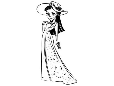 Sketch of today character design illustration sketch