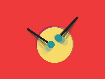 Drum drum flat illustration music orchestra red rhythm yellow